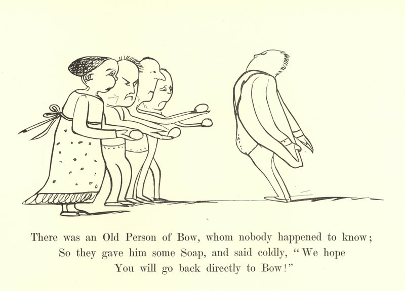 Volt egy Öreg Bow személye, akit véletlenül senki sem ismert alkotó: Edward Lear