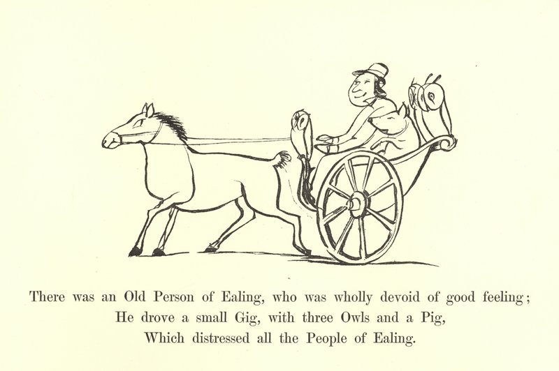 Volt Ealing egy Öreg Személye, akitől teljesen hiányzott a jó érzés alkotó: Edward Lear