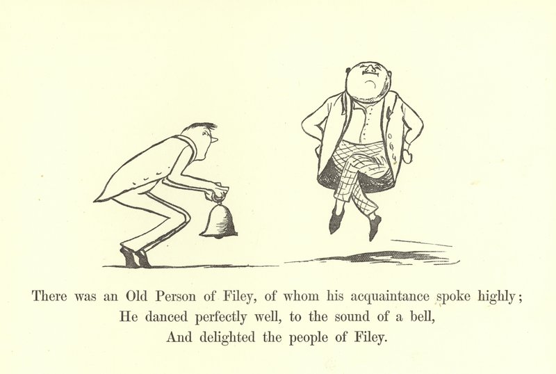 Volt Fileynek egy öregembere, akiről az ismerőse nagyot beszélt alkotó: Edward Lear