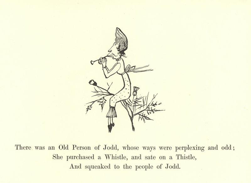 Volt egy joddi öregember, akinek a módszerei zavarba ejtőek és furcsák voltak. alkotó: Edward Lear