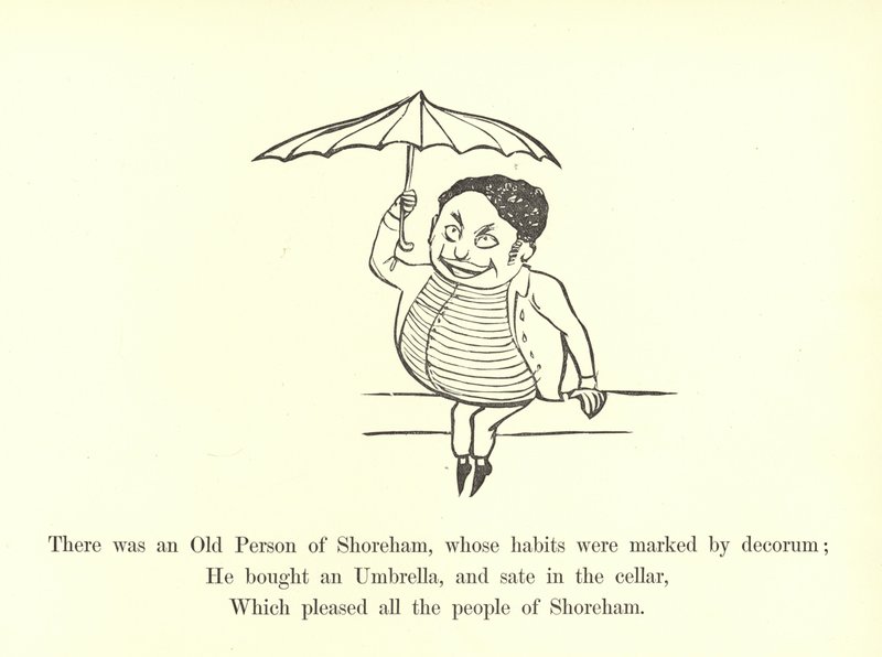 Shorehamban volt egy Öreg Személy, akinek szokásait a tisztesség jellemezte alkotó: Edward Lear