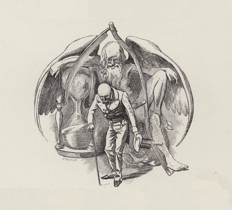 Illusztráció: Charles Kingsley: The Water-Babies (metszet) alkotó: Edward Linley (after) Sambourne