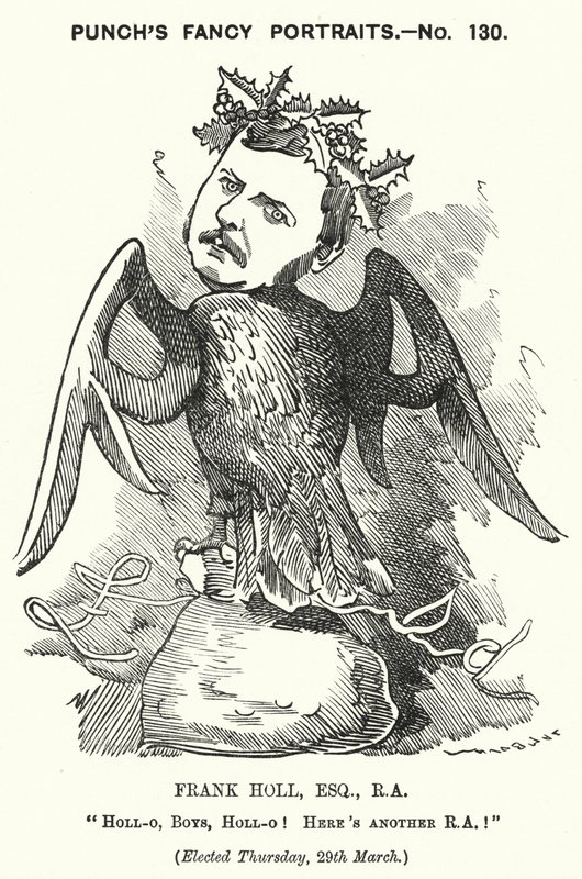 Lyukasztó rajzfilm: (metszet) alkotó: Edward Linley (after) Sambourne