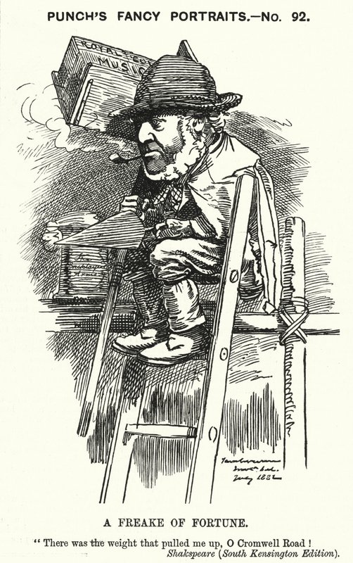 Punch rajzfilm: Sir Charles James Freake alkotó: Edward Linley (after) Sambourne