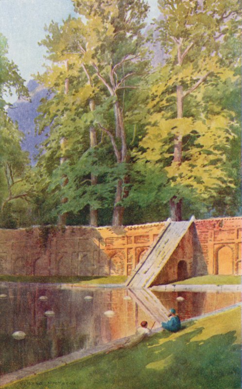 A Nishat Bagh terasza alkotó: Edward Mary Joseph Molyneux