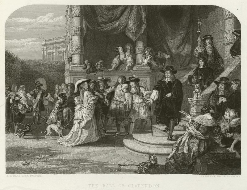 Clarendon bukása alkotó: Edward Matthew after Ward