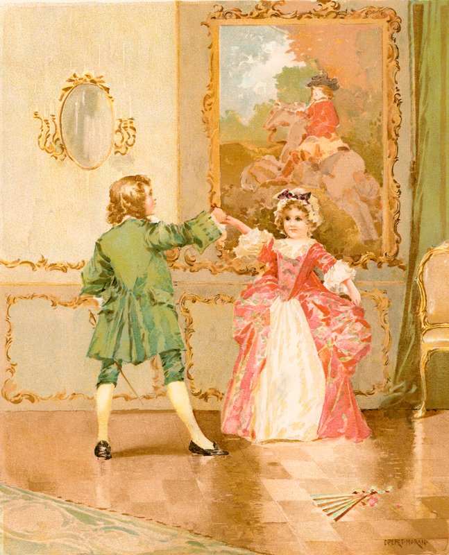 A Menüett alkotó: Edward Percy Moran