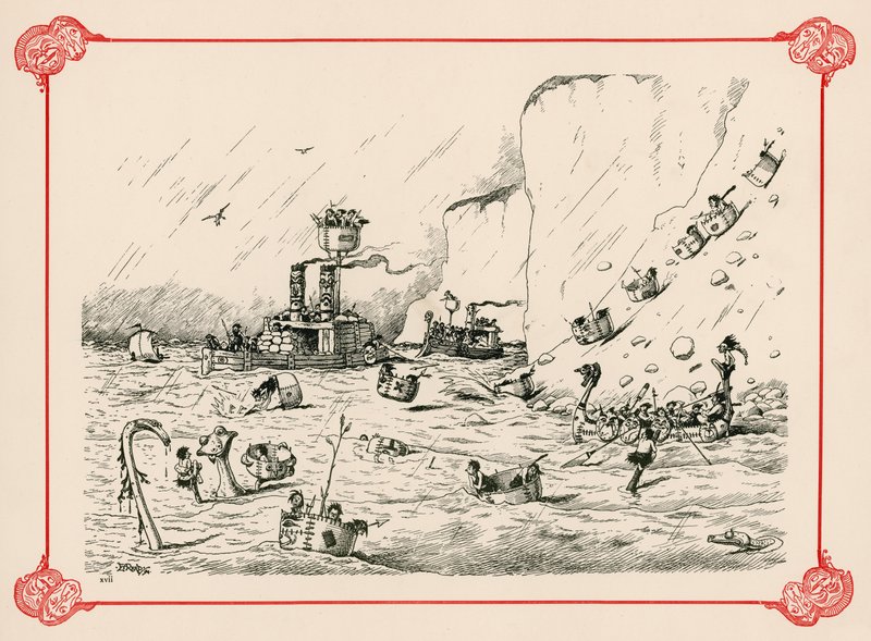 A flotta gyakorlaton alkotó: Edward Tennyson Reed