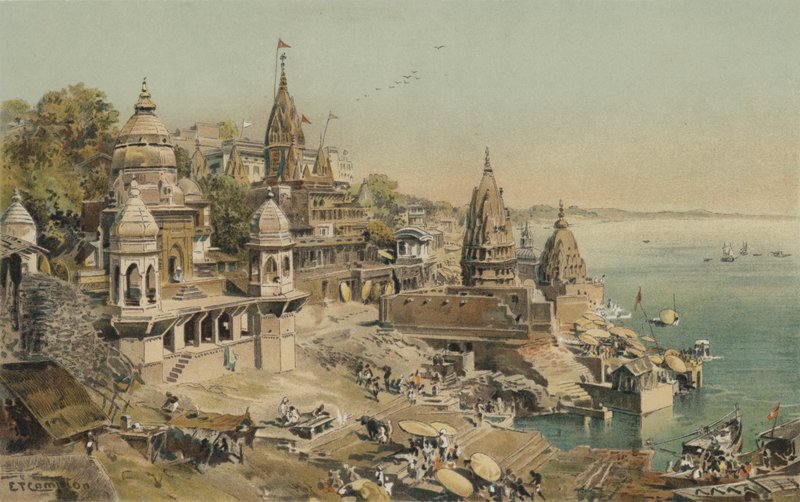 Benares alkotó: Edward Theodore Compton