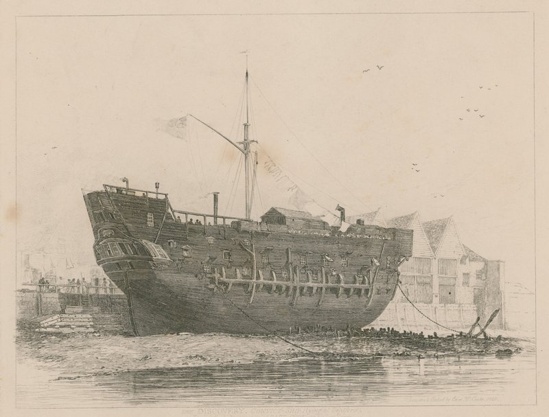A Discovery Deptfordban hever alkotó: Edward William Cooke