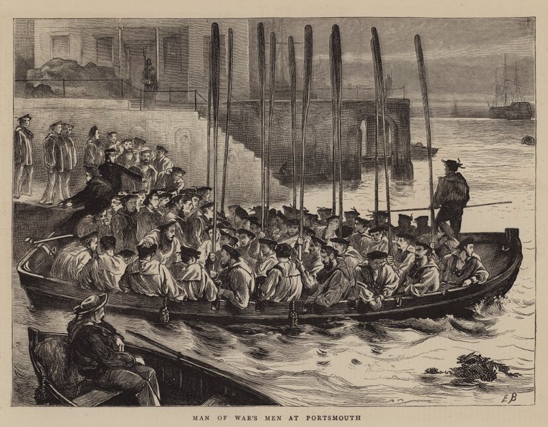 A Háború emberei Portsmouthban alkotó: Edwin Buckman