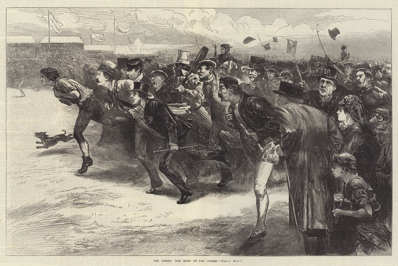 A Derby, a Rush on the Course, Ki nyert alkotó: Edwin Buckman