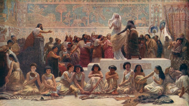 A babiloni házassági piac alkotó: Edwin Longsden Long