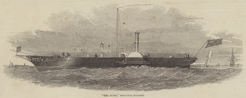 The Elfin, Despatch Steamer alkotó: Edwin Weedon