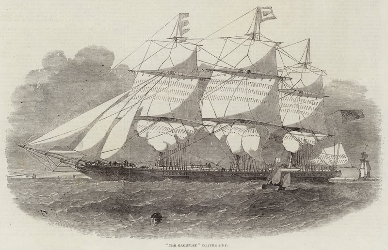 A Gauntlet Clipper Hajó alkotó: Edwin Weedon