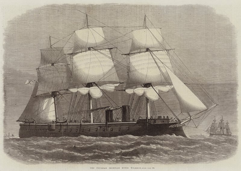 A porosz vaskalapos Konig Wilhelm alkotó: Edwin Weedon