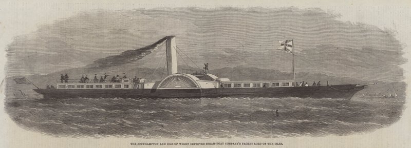 A Southampton és Isle of Wight továbbfejlesztette a Steam-Boat Company Packet Lord of the Isles programját alkotó: Edwin Weedon