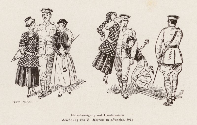 Tisztelgés nehézségekkel (litográfia) alkotó: Edwin A. Morrow