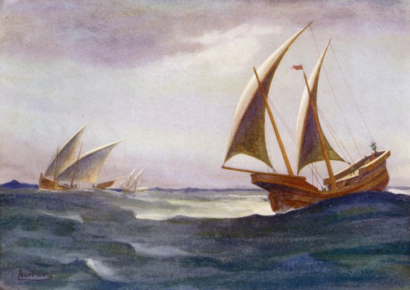 Három megkésett hajója a kikötőbe érkezett alkotó: Edwin Arthur Norbury