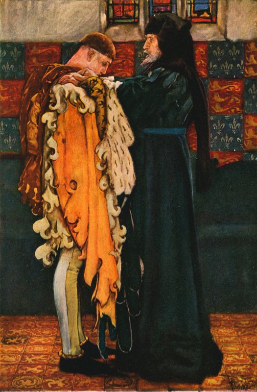 Henrik király és Henrik herceg alkotó: Edwin Austin after Abbey