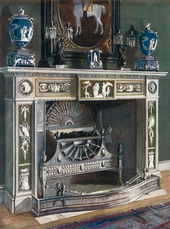 Wedgwood-Flaxman kéménydarab alkotó: Edwin John Foley