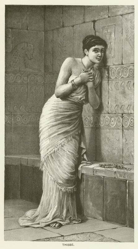 Thisbe alkotó: Edwin Longsden Long
