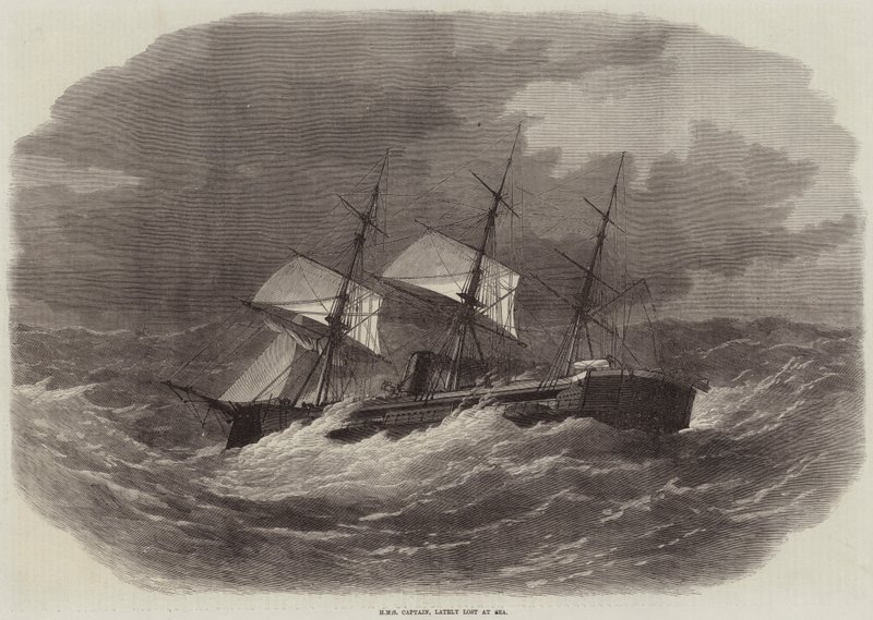HMS Captain, a közelmúltban elveszett a tengeren alkotó: Edwin Weedon