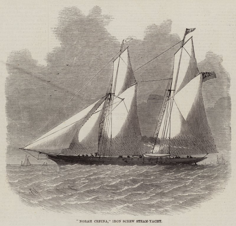 Norah Creina, Iron Screw Steam-Yacht alkotó: Edwin Weedon