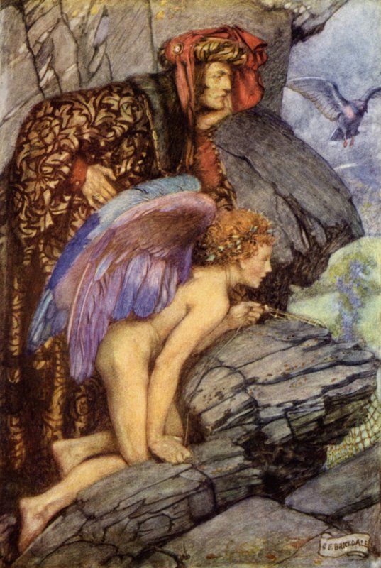 Egy világos nő (színes litó) alkotó: Eleanor Fortescue Brickdale
