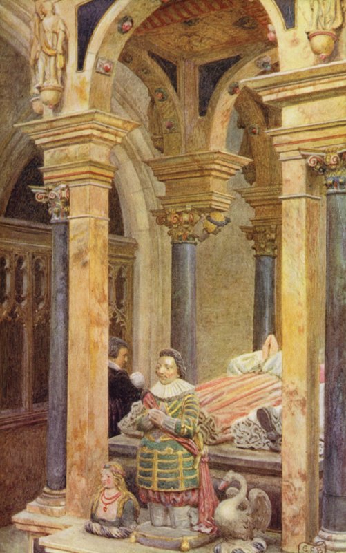 És ne gondolj a bölcső és a sír közötti szűk térre (színes litó) alkotó: Eleanor Fortescue Brickdale