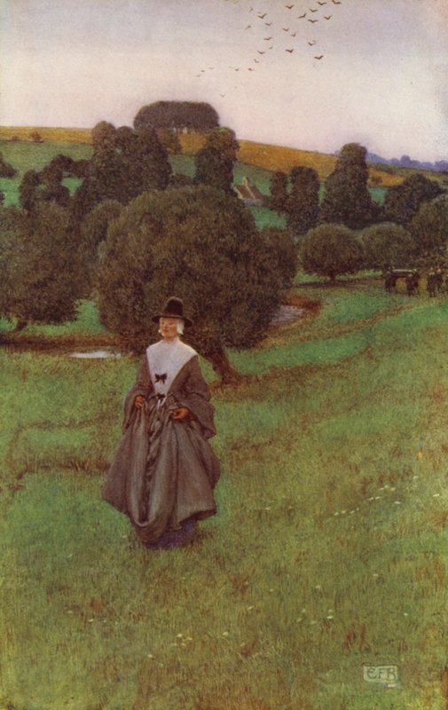 Kegyetlen Barbara Allen (színes litó) alkotó: Eleanor Fortescue Brickdale
