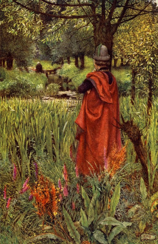 Elaine (színes litó) alkotó: Eleanor Fortescue Brickdale