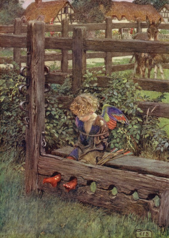 Egy-egy könnycsepp-e, amely gyöngyszemként viseli? Itt áll a tolvaj (színes litó) alkotó: Eleanor Fortescue Brickdale