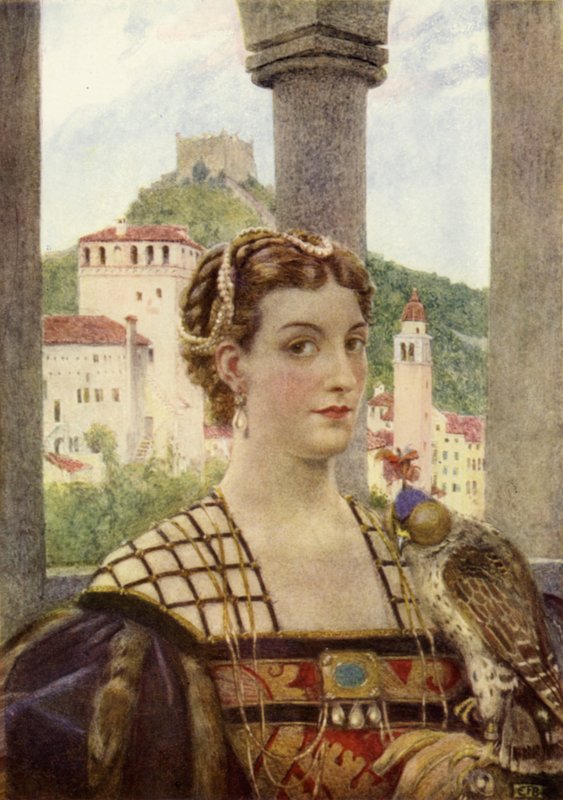 Kate, a királynő (színes litó) alkotó: Eleanor Fortescue Brickdale
