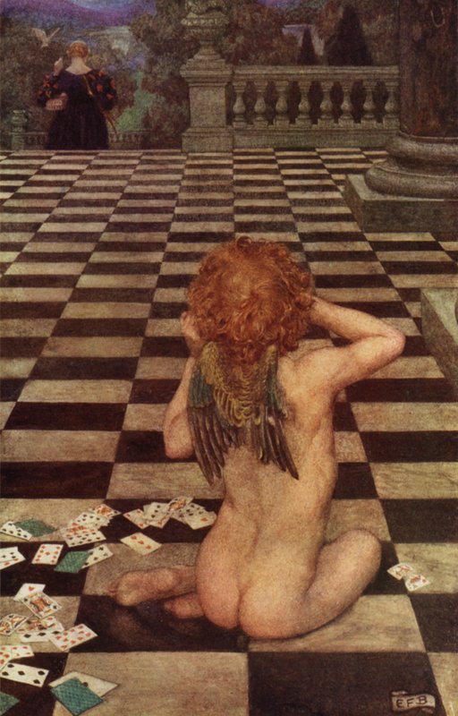 Ó szerelem! ezt tette veled? Mi lesz, sajnos! lett belőlem? (színes litó) alkotó: Eleanor Fortescue Brickdale