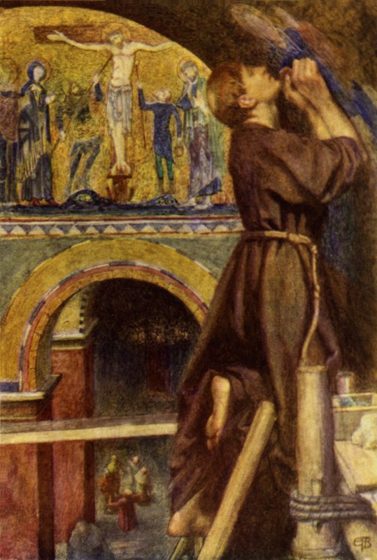 Régi képek Firenzében (színes litó) alkotó: Eleanor Fortescue Brickdale