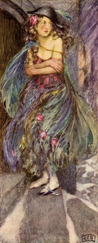 Szentjánosbogár (színes litó) alkotó: Eleanor Fortescue Brickdale