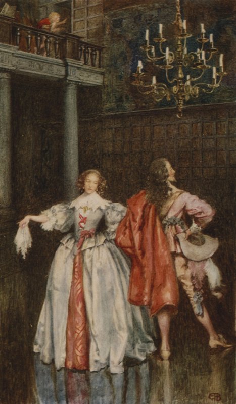 A hercegnő repülése (színes litó) alkotó: Eleanor Fortescue Brickdale