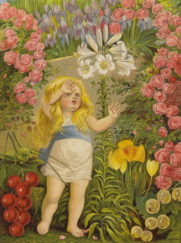 A liliom, a mennyország virága (színes litó) alkotó: Eleanor Fortescue Brickdale