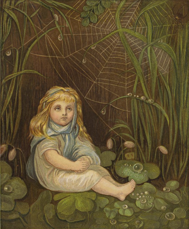 A csillagok messze, messze vannak (színes litó) alkotó: Eleanor Fortescue Brickdale