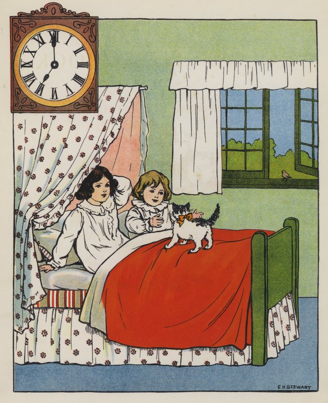 Ébredési idő (színes litó) alkotó: Elise H. Stewart