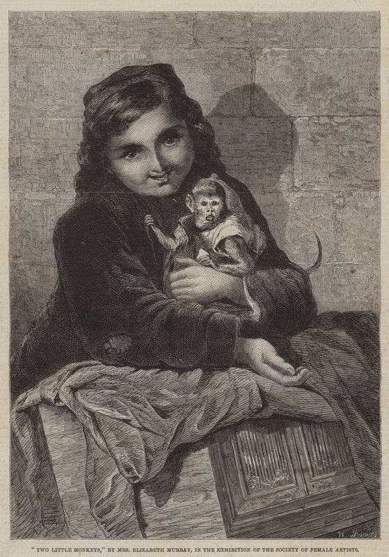Két kis majom alkotó: Elizabeth Murray