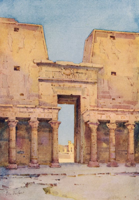 Edfu (színes lito) alkotó: Ella Du Cane