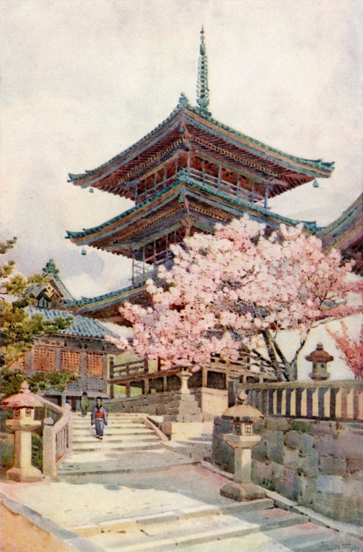 Pagoda, Kyomidzu (színes litó) alkotó: Ella Du Cane