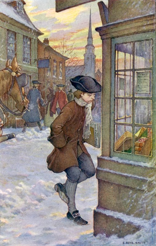 Arra dolgoztak, hogy az utcákon vigyem a papírokat a vásárlókhoz alkotó: Elmer Boyd Smith