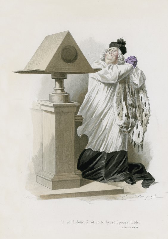 Le Lutrin, Ch IV alkotó: Emile Antoine Bayard