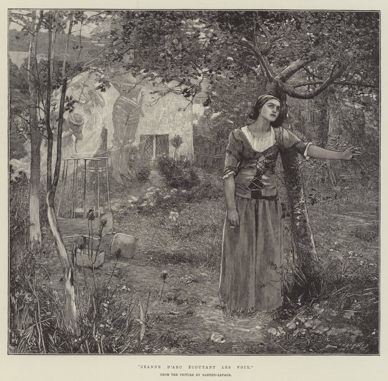 Joan of Arc a Voices-t hallgatja alkotó: Emile Bastien Lepage