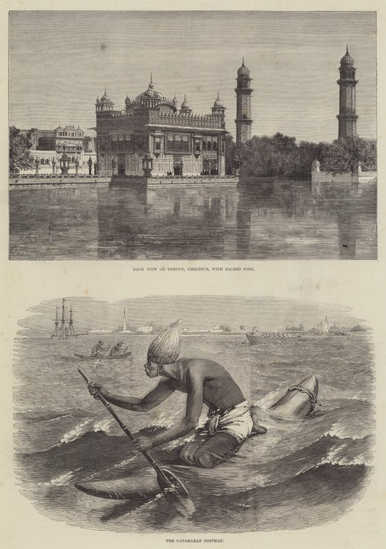 India és a walesi herceg alkotó: Emile Theodore Therond