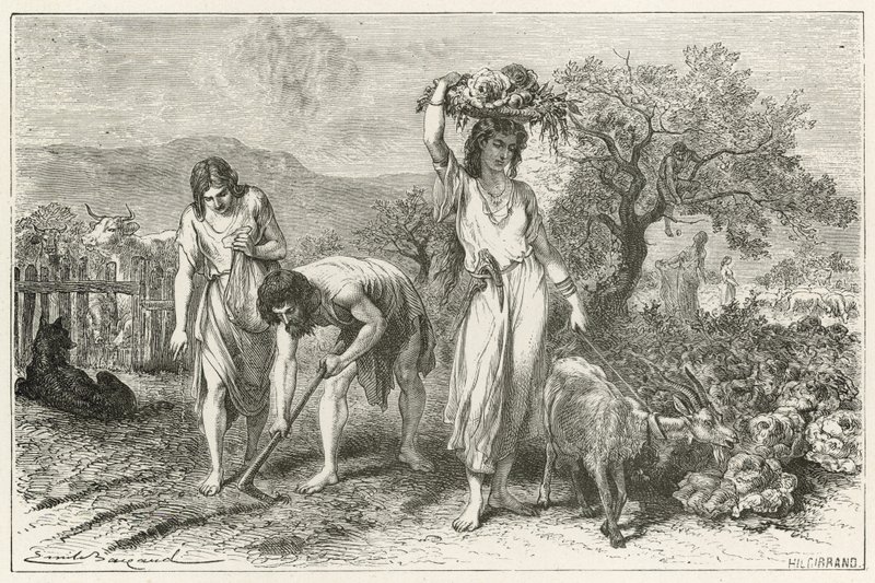 Kertkultúra a bronzkorban alkotó: Emile Antoine Bayard