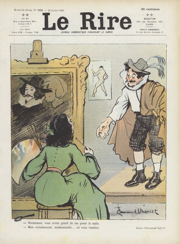 Illusztráció Le Rire alkotó: Emmanuel Barcet